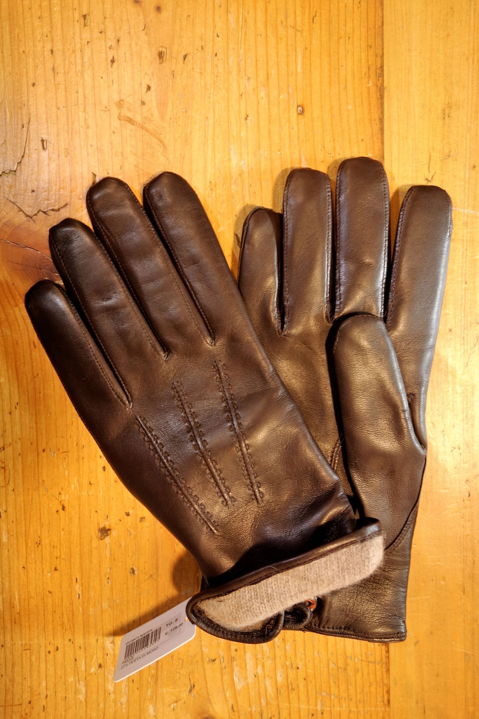 mens leather glove
