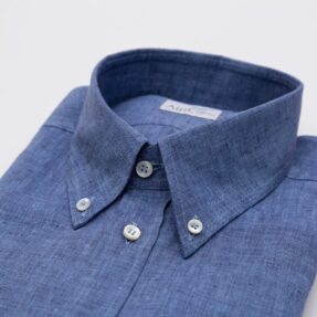 Linen shirt aire per Franco Montanelli