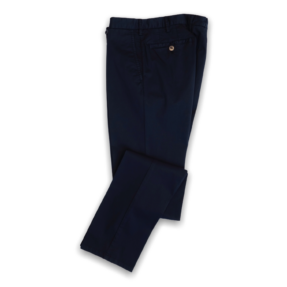 Rota Pantaloni Cotone Stretch Blu