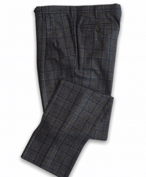 Rota Winter blue patterned trousers