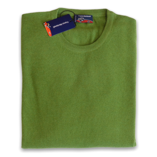 Maglia cashmere verde