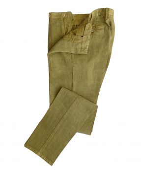 Pantaloni Rota Lino Tundra