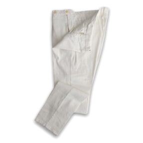 Rota delavè linen white trousers