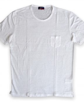 T-shirt puro Lino bianca