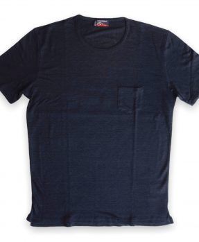 T-shirt Lino blu