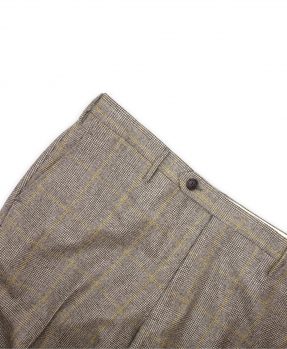 Rota Prince of Wales beige trousers