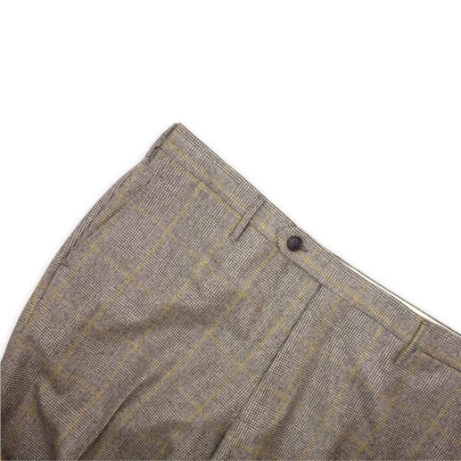 Rota Prince of Wales beige trousers