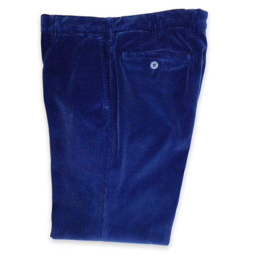 Rota Pantaloni velluto azzurro