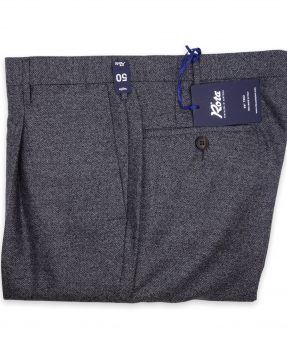Rota pantaloni con piega grigi