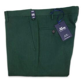 Rota stretch moleskin green trousers
