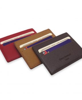 Card holder in Palmellato leather
