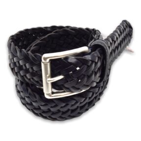 Blue navy Anderson's braided belt