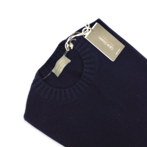 Pull felted cashmere navy