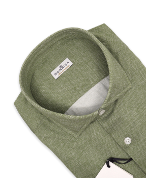 Green Sonrisa Jersey Plain Shirt
