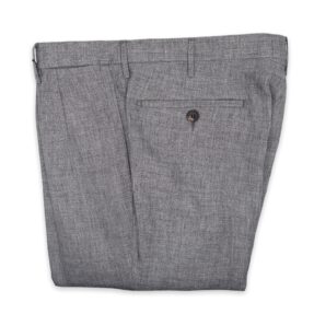 Rota gray wool linen silk pants