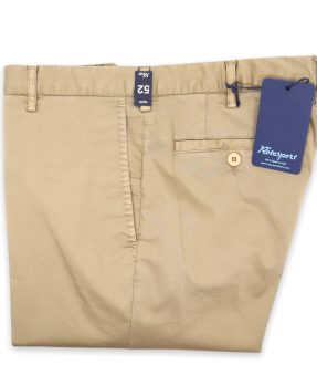 Rota pantaloni cotone stretch beige
