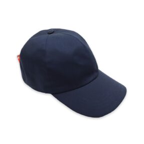 Cappello baseball blu tessuto Zegna