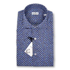 Sonrisa button patterned shirt