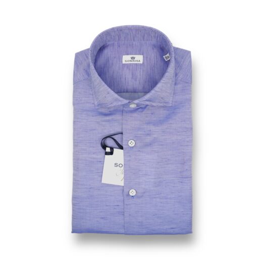 Sonrisa Carlo Riva blue shirt