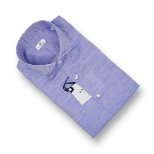 Sonrisa Carlo Riva blue shirt