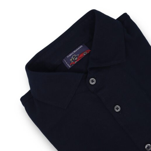 Franco Montanelli navy blue polo shirt