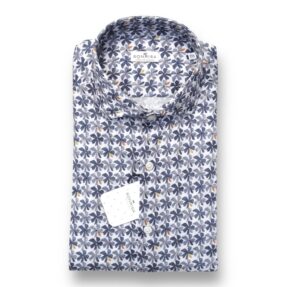 Camicia Sonrisa fantasia grigia