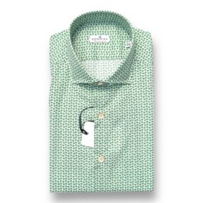 Camicia Sonrisa fiori verdi