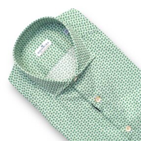Camicia Sonrisa fiori verdi