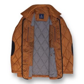 Schneiders orange quilted jacket