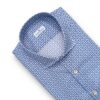 Camicia Sonrisa fiori azzurri