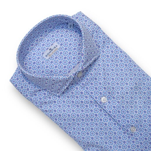 Camicia Sonrisa fantasia rombi
