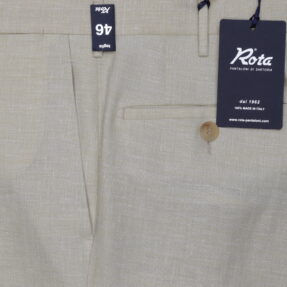 Rota wool linen beige trousers