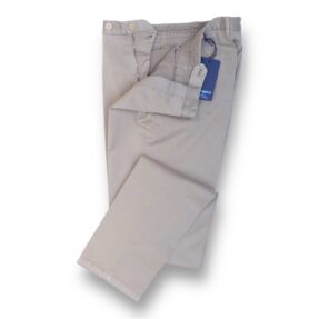 Pantaloni Rota cotone drill beige