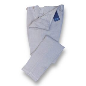 Pantaloni Rota lino perla