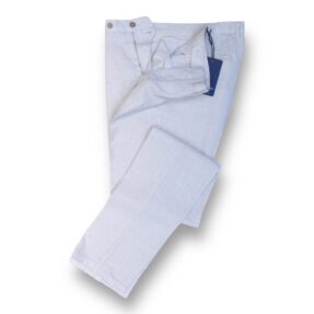 Pantaloni Rota lino perla