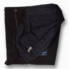 Rota navy blu cotton linen trousers