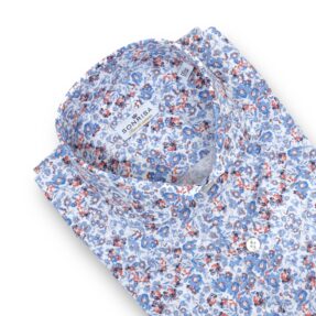 Camicia Sonrisa fantasia fiori chiari